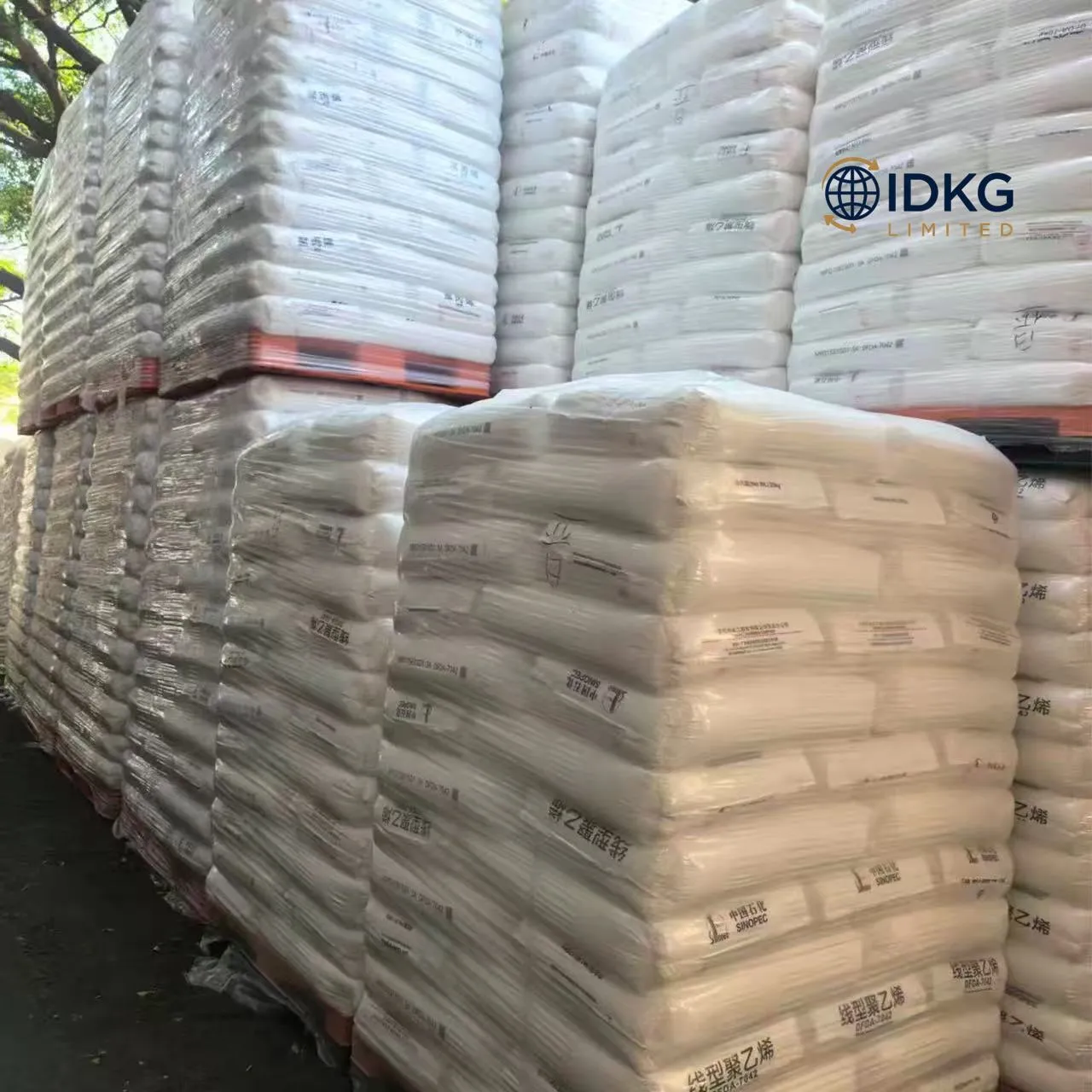 IDKG Limited LLDPE stock ready for shipment