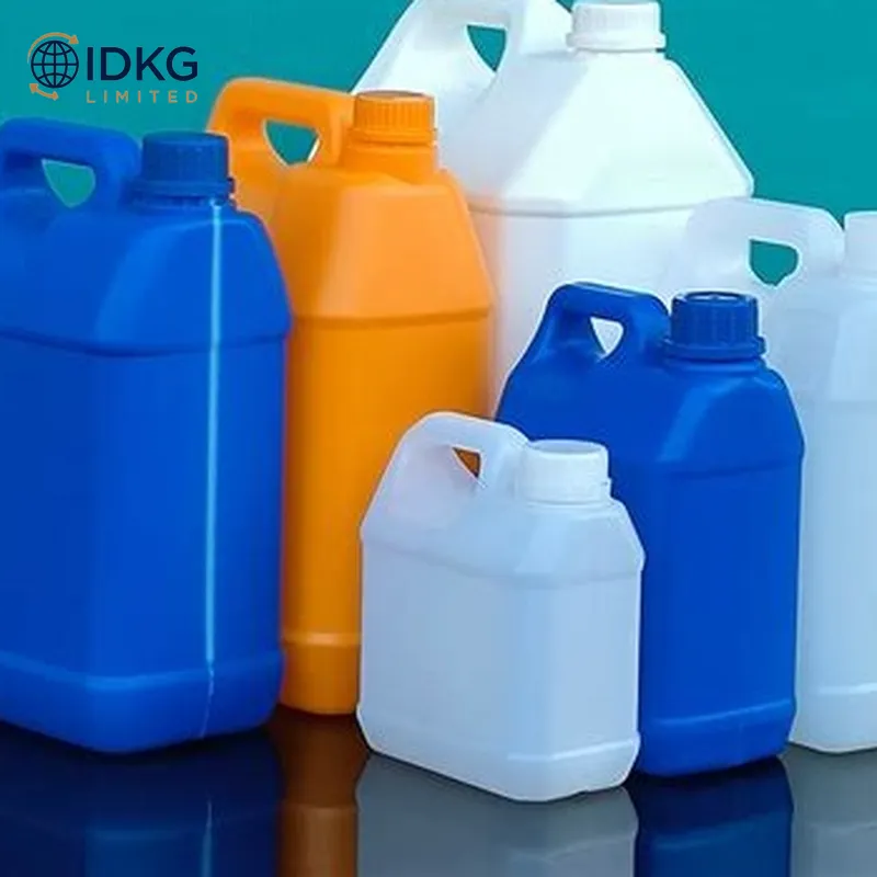 Blow Molded Containers Applications for HDPE HHM5502LW Including Laundry and Oil Bottles